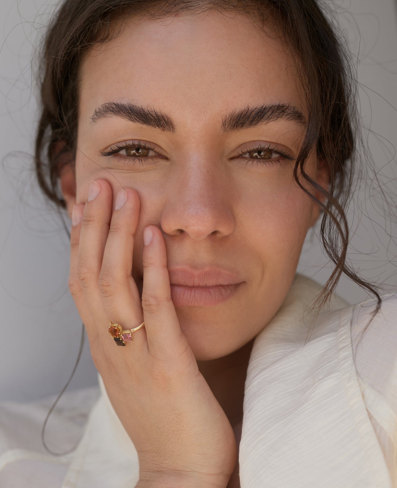 Woman with Balance ring