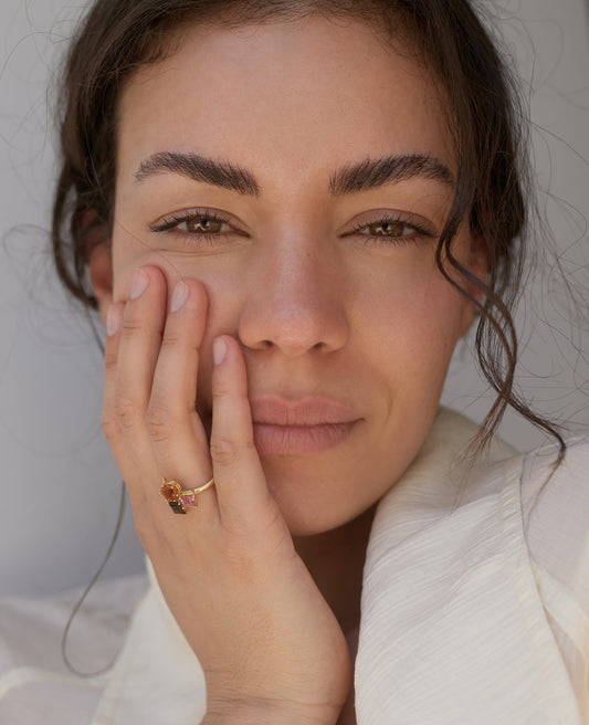 Woman with Balance ring
