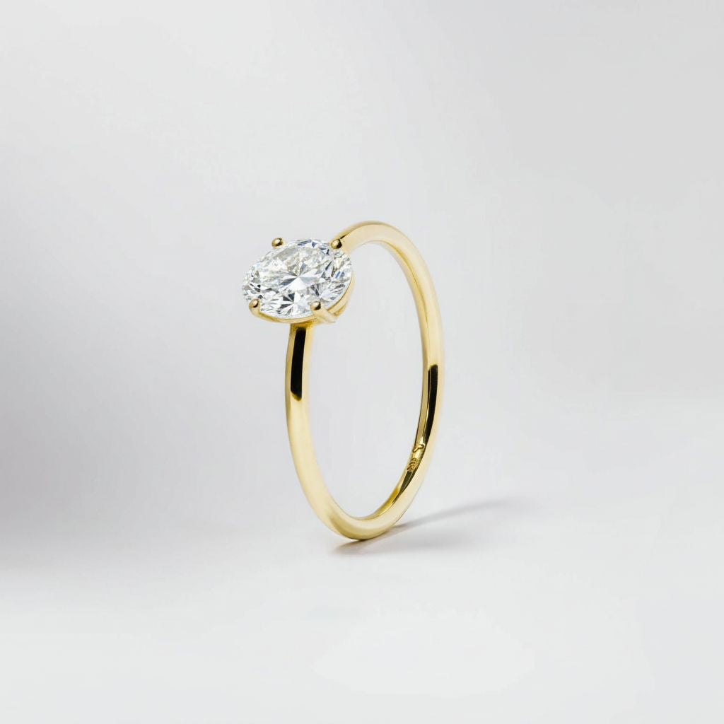 Ring lab diamond